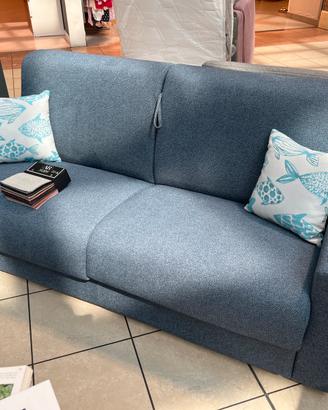 Divano pronto letto nuovo materasso memory