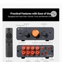 preamplificatore Fosi controllo toni e telecomando