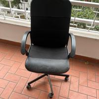 Sedia con rotelle scrivania