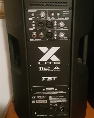 casse attive FBT Xlite 112 A
