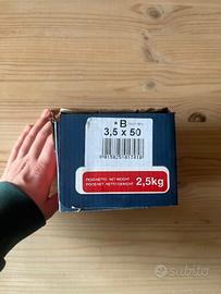 CHIODI IN ACCIAIO TEMPRATO 3,5X50 B*-CAVATORTA KG