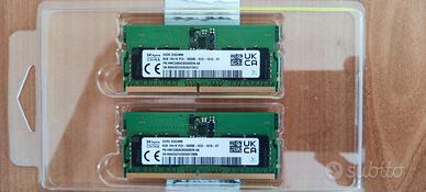MODULI RAM DDR5 8GB
