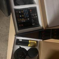 Mixer e microfono a condensatore