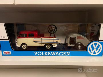 modello vw scala 1/24 con trailer