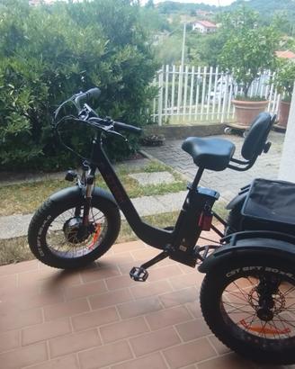 bicicletta elettrica tre ruote 