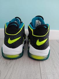 Nike Air More Uptempo GS “Black Volt”