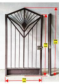 Portoncino ad inferiate