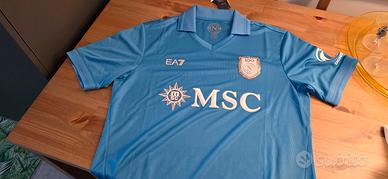 SSC Napoli Maglia Gara Home Authentic 26/27