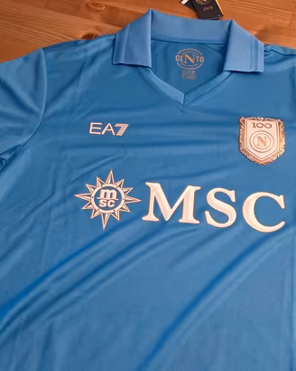 SSC Napoli Maglia Gara Home Authentic 26/27