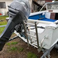 Motoscafo 4.5 40cv carrello