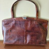 Borsa vintage in vera pelle