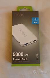 caricatore sbs power bank 5000 mah