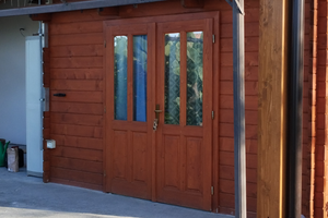 Casetta in legno prefabbricata