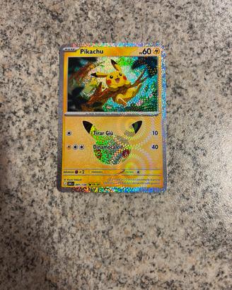 Carta pokemon Pikachu ( 041) 30° Anniversario ita