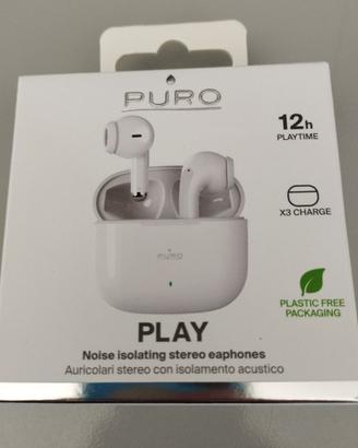 Auricolari stereo con isolamento acustico PURO