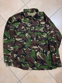 Giacca mimetica militare esercito inglese 170/104