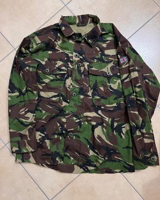 Giacca mimetica militare esercito inglese 170/104