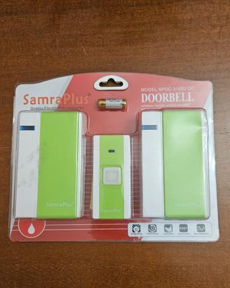 Campanello wireless a 2 ricevitori 
