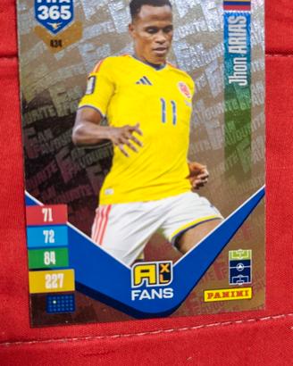 Card Adrenalyn 2027 Fans 434 Arias FIFA 365 Panini