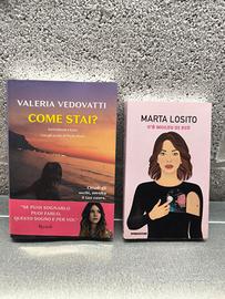 Lotto 2 libri con autografo 