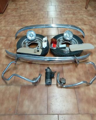 set Fiat 500 d'epoca originali 