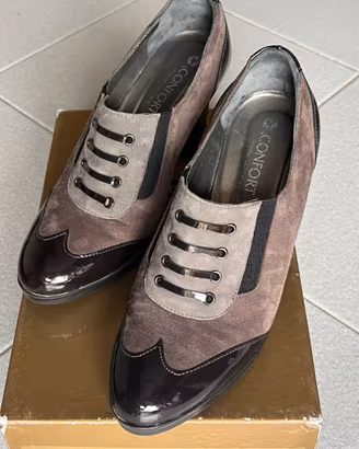 Scarpe Francesine con tacco Confort - NR 35