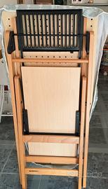 Asse da stiro Foppapedretti robusta in legno per