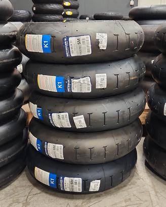 Metzeler Racetec SM 125/75 r420 + 165/55 17