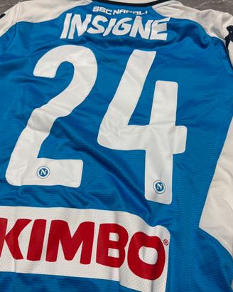 Maglia SSCNAPOLI Insigne con toppa 100 anni