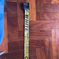 Cintura off-white , lunghezza 200 cm