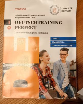 deutschtraining perfekt 1 libro tedesco superiori