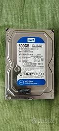 harddisk 500gb attacco SATA