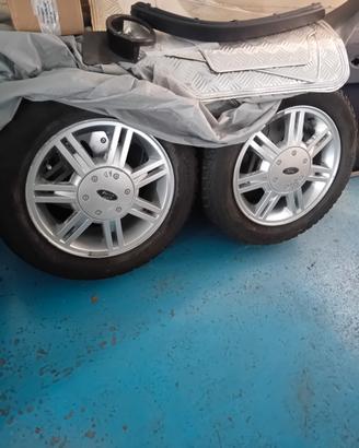 Cerchi + gomme 14" Ford Fiesta anno 2010