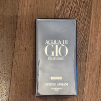 profumo acqua di gio profondo 100 ml