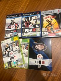 Lotto giochi  PS2 Fifa + Fifa Street 2