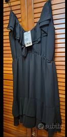 Vestito nero elegante H&M nuovo con cartellino.