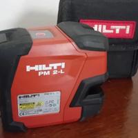 laser Hilti PM 2L completo dicavalletto treppiedi 