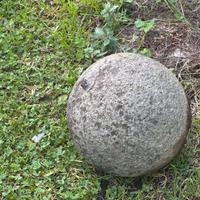 Palla cannone in pietra