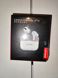 Lenovo  pods auricolari senza fili NUOVE