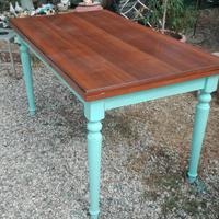 Tavolo shabby provenzale apribile