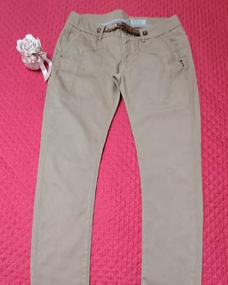 pantalone donna jeckerson  in cotone taglia 44 ita