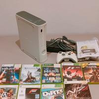 xbox 360 console e videogiochi