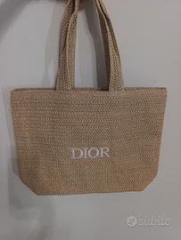 Borsa di paglia Dior 