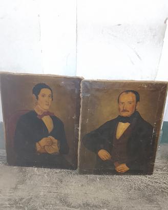 quadri e specchio dell'800