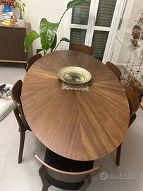 Tavolo e sei sedie tomassucci