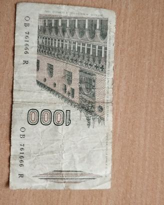 banconota da 1000 lire