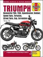 MANUALE OFFICINA HAYNES TRIUMPH 900 & 1200 (16-18