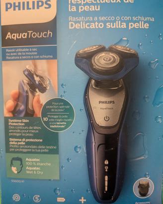 Philips rasoio Aquatouch con regolabarba