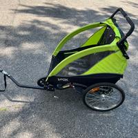 Carrello/slitta per trasporto bambini