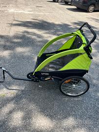 Carrello/slitta per trasporto bambini